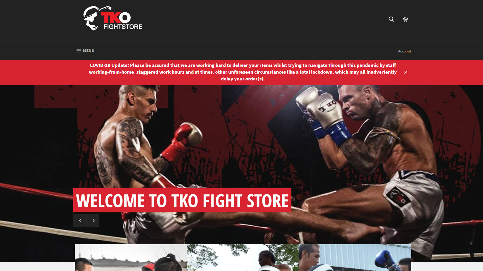 TKO Fight Store